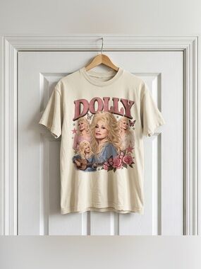 Dolly Graphic Tee Vintage Dolly Graphic Tee Country Music Shirt, Retro Western